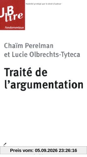 Traité de l'argumentation : la nouvelle rhétorique