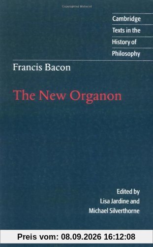 The New Organon (Cambridge Texts in the History of Philosophy)
