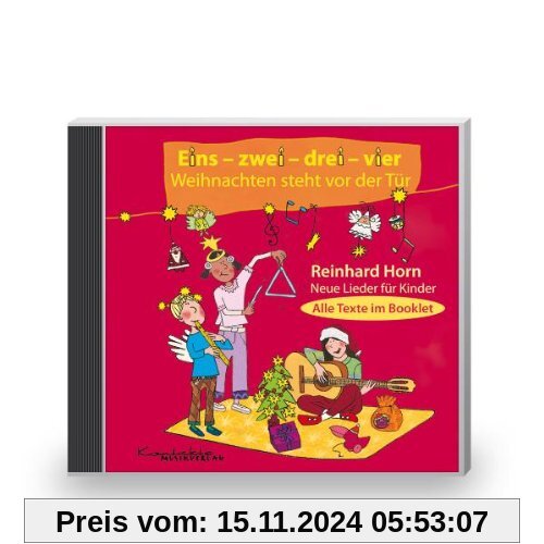 Eins-zwei-drei-vier Weihnachten steht vor der Tür: CD