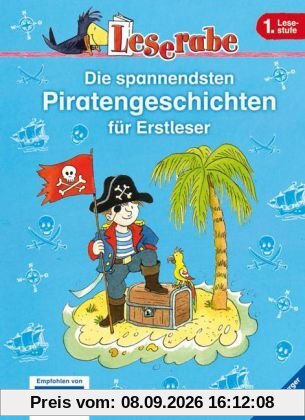 Leserabe - Sonderausgaben: Die spannendsten Piratengeschichten für Erstleser
