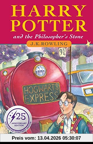 Harry Potter and the Philosopher’s Stone – 25th Anniversary Edition: J.K. Rowling