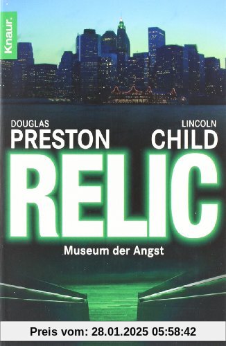 Relic: Museum der Angst: Special Agent Pendergasts 1. Fall