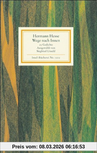 Hermann Hesse Wege Nach Innen, 25 Gedichte (Insel Bücherei)
