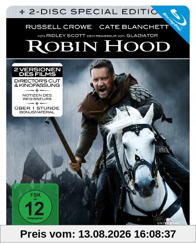 Robin Hood - Steelbook (2 Disc Edition) [Blu-ray] [Special Edition]