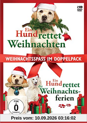 Ein Hund rettet Weihnachten / Ein Hund rettet die Weihnachtsferien [2 DVDs]
