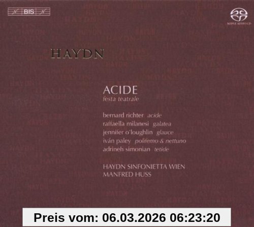 Bernard Richter Haydn, Acide