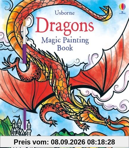 Dragons Magic Painting Book (Magic Painting Books)