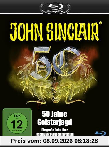 JOHN SINCLAIR 50 Jahre Geisterjagd: Die große Doku über Jason Darks Gruseluniversum. [Blu-ray]