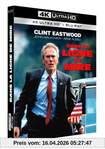 Dans la ligne de mire 4k ultra hd [Blu-ray] [FR Import]