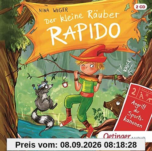Der kleine Räuber Rapido 2. Angriff der Sportskanonen: CD Standard Audio Format, Lesung