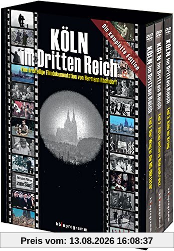 Köln im Dritten Reich, Gesamtedition, 3 DVDs
