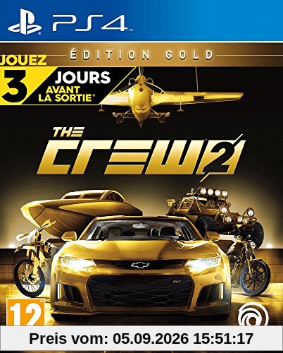 The Crew 2: Édition Gold Jeu PS4