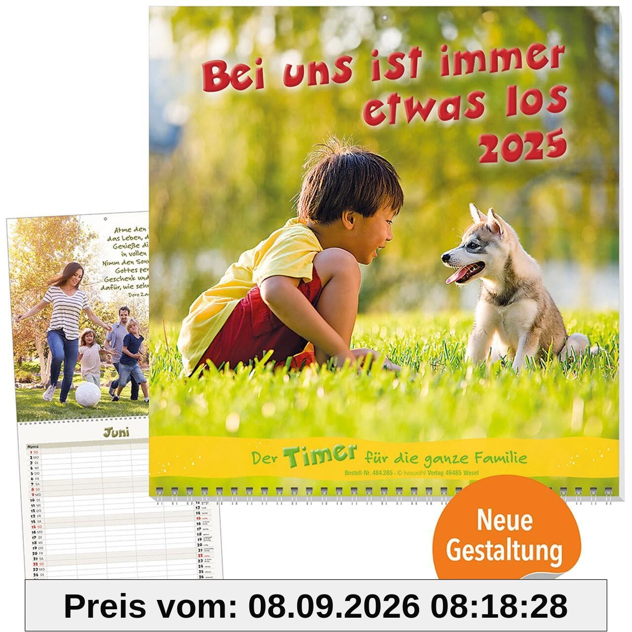 Bei uns ist immer etwas los 2025: Familien-Timer