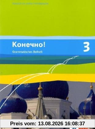 Konetschno!. Russisch als 2. Fremdsprache / Grammatisches Beiheft