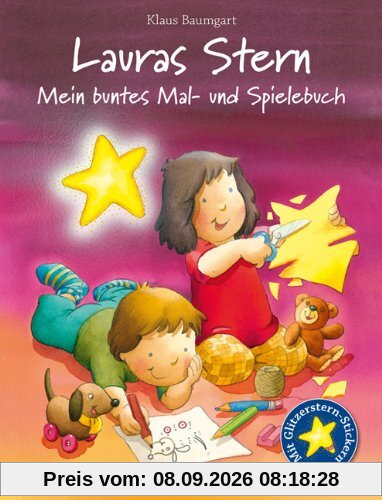Lauras Stern - Mein buntes Mal- und Spielebuch
