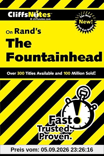 CliffsNotes on Rand's The Fountainhead (Cliffsnotes Literature Guides)