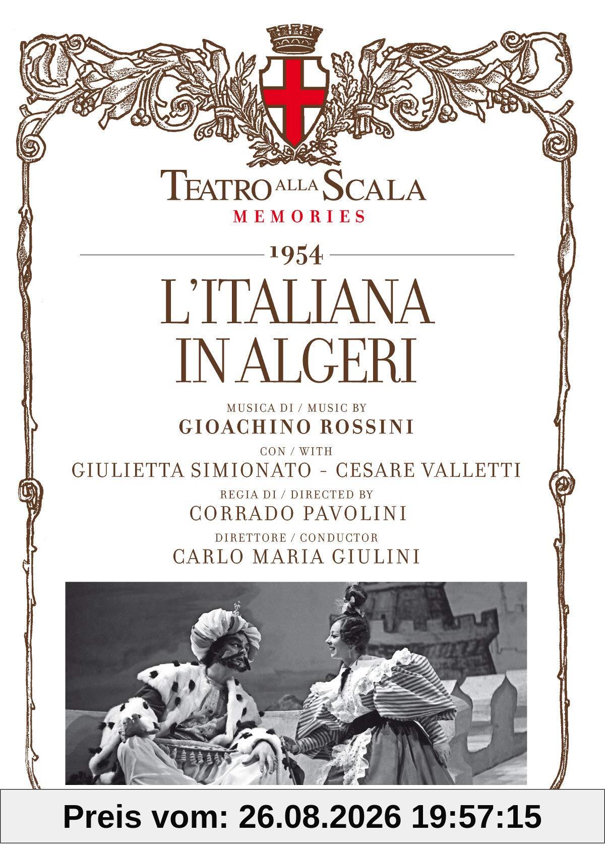 Rossini: L'italiana in Algeri [Buch + 2CD]: Teatro alla Scala 1954. Text italian-english (Teatro alla Scala Memories)