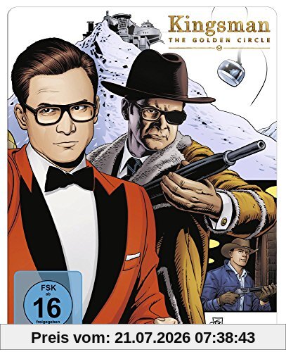 unbekannt Kingsman - The Golden Circle - Steelbook Mit Exklusivem Booklet [Blu-ray]