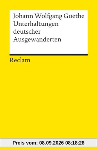 Unterhaltungen deutscher Ausgewanderten