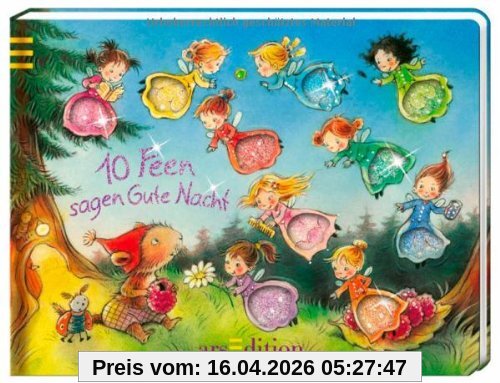 10 Feen sagen Gute Nacht (10er Stanze)
