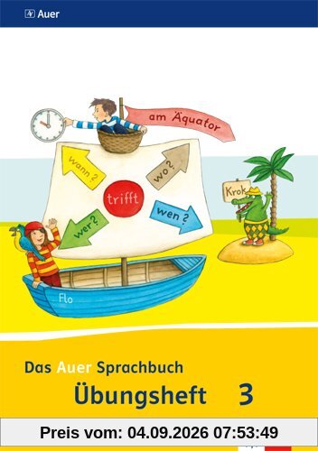 Das Auer Sprachbuch / Übungsheft (Vereinfachte Ausgangsschrift) 3. Schuljahr: Ausgabe für Bayern - Neubearbeitung 2014