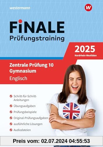 FiNALE - Prüfungstraining Zentrale Prüfungen 10 Gymnasium Nordrhein-Westfalen: Prüfungstraining Englisch 2025