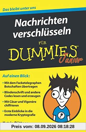 Nachrichten verschlüsseln für Dummies Junior