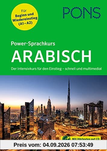 PONS Power-Sprachkurs Arabisch: Arabisch lernen schnell und multimedial mit MP3-CD und MP3-Download