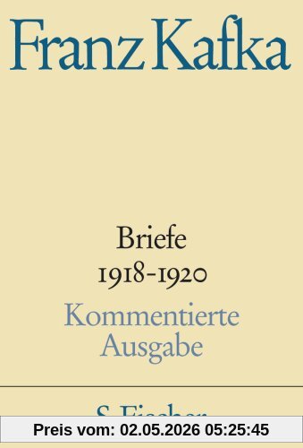 Briefe 1918-1920: Band 4