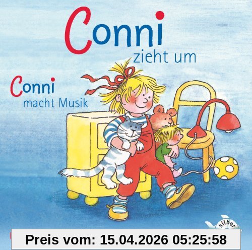 Schneider, Liane : Conni zieht um / Conni macht Musik, 1 Audio-CD