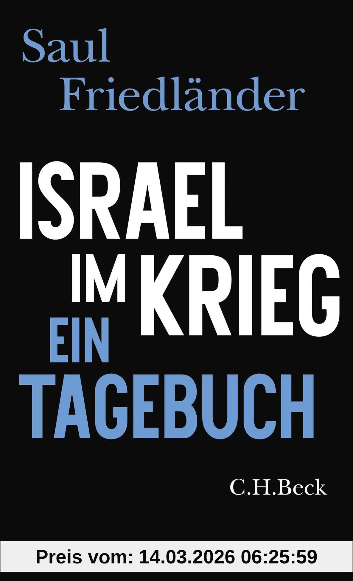 Saul Friedländer Israel Im Krieg, Ein Tagebuch