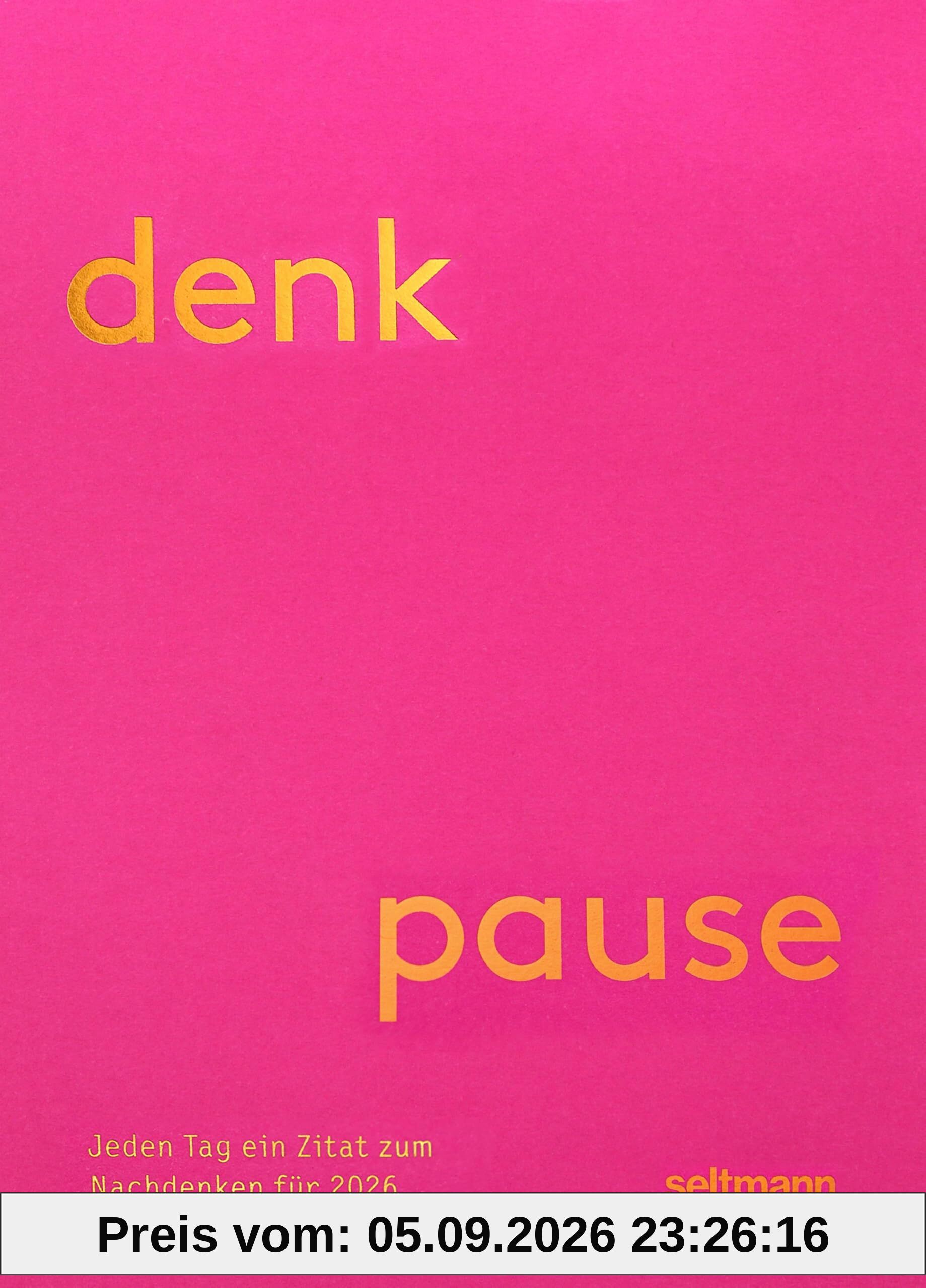 Denkpause 2026