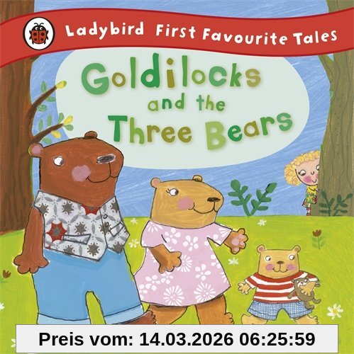 Nicola Baxter Goldilocks And The Three Bears, Ladybird First Favourite Tales