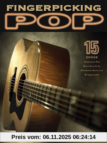 Various Fingerpicking Pop, 15 Songs Arranged For Solo Guitar