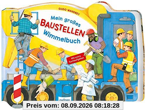 Mein großes Baustellen-Wimmelbuch