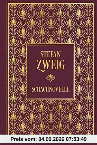 Schachnovelle: Leinen mit Goldprägung