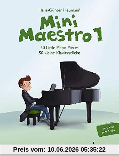 Mini Maestro: 50 kleine Klavierstücke. Band 1. Klavier.
