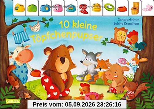 10 kleine Töpfchenpupser