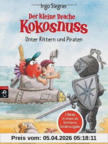Der kleine Drache Kokosnuss - Unter Rittern und Piraten: Doppelband