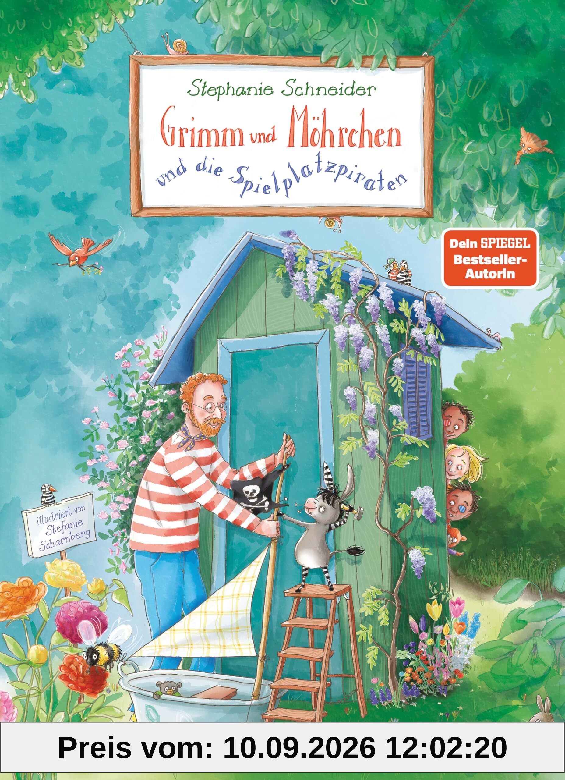 Grimm und Möhrchen und die Spielplatzpiraten: Ein Bilderbuch-Abenteuer mit dem kleinen Zesel | Ein frühlingshaftes Zesel-Bilderbuch (Grimm-und-Möhrchen-Bilderbücher, Band 2)