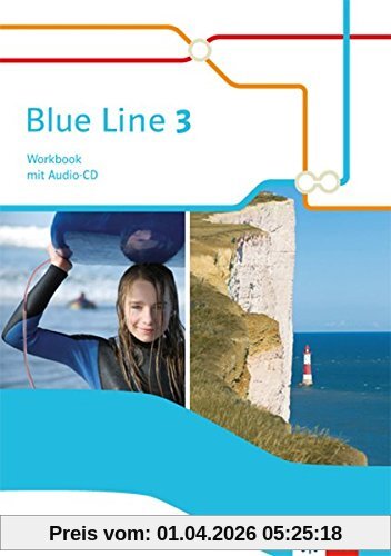 Blue Line / Workbook mit Audio-CD: Ausgabe 2014