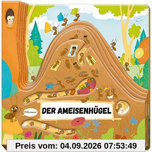 Der Ameisenhügel: Fensterbuch zum Staunen und Lernen