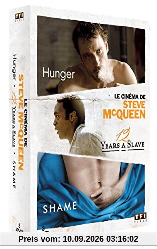 Le Cinéma de Steve McQueen: Hunger, 12 Years A Slave, Shame Coffret DVD