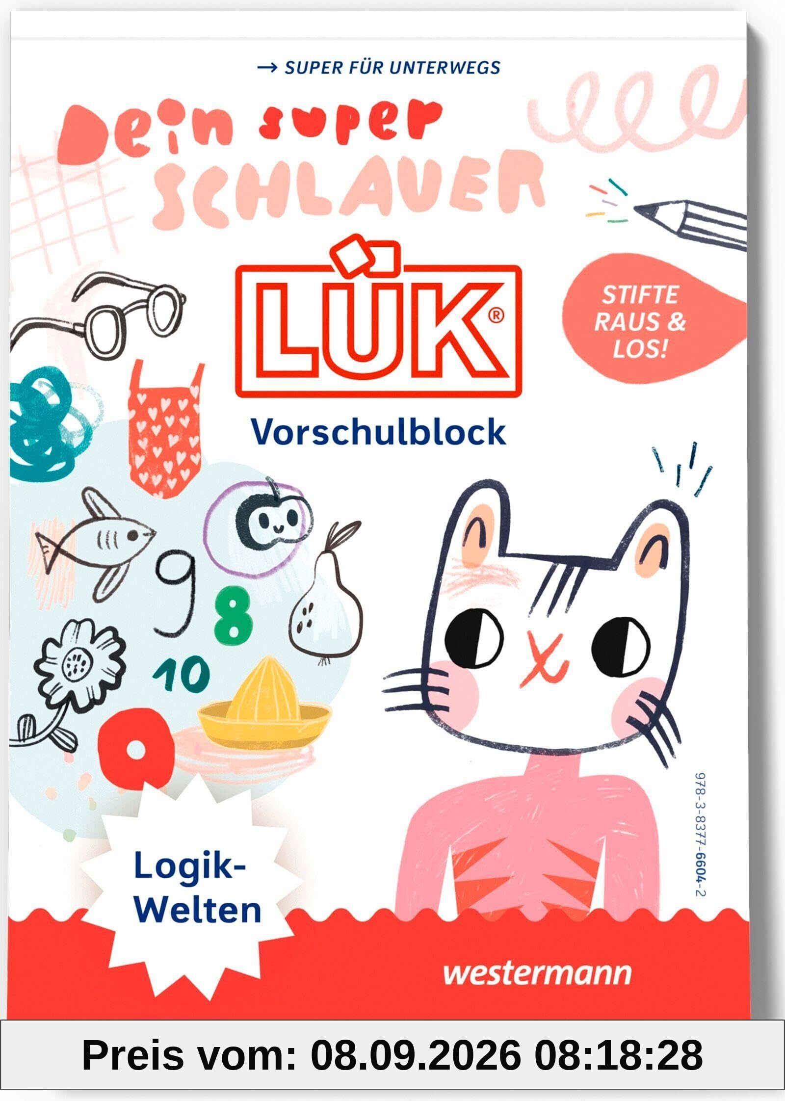 LÜK. Dein super schlauer LÜK Vorschulblock LOGIKWELTEN