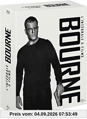 Coffret jason bourne 5 films [Blu-ray] [FR Import]