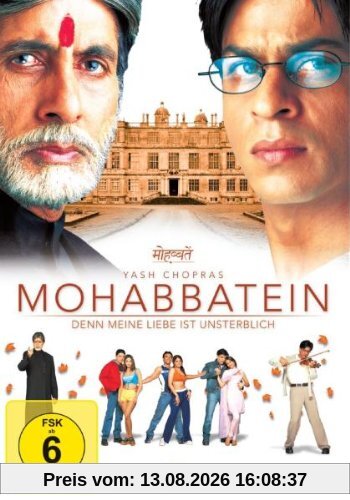 Mohabbatein - Denn meine Liebe ist unsterblich (2 DVDs)
