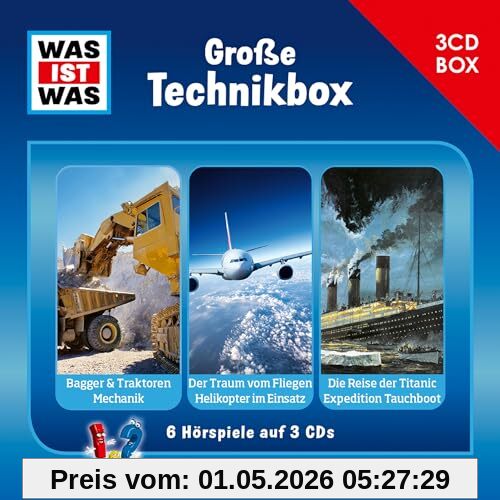 3-CD Hörspielbox Vol. 13 - Große Technik