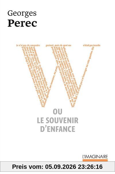 W ou le Souvenir d'enfance