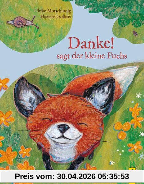 Danke!, sagt der kleine Fuchs