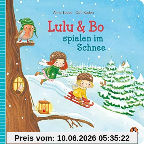 Lulu & Bo spielen im Schnee: Pappbilderbuch mit vielen Klappen für Kinder ab 2 Jahren (Die Lulu-und-Bo-Reihe, Band 4)
